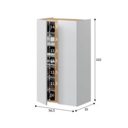 ZAPATERO TEMPUS 2 PUERTAS